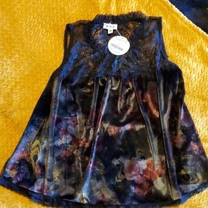 POL Mono Paisley Top